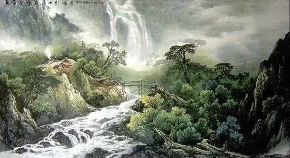 曾剛最新山水畫作展示,曾剛最新山水畫作展示,傳統(tǒng)與現(xiàn)代的交融之美